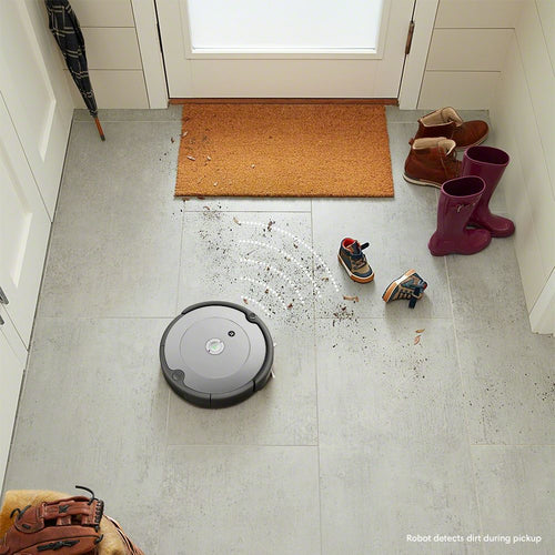 iRobot Roomba 698 robot aspirateur 0,6 L Sans sac Noir, Gris – E